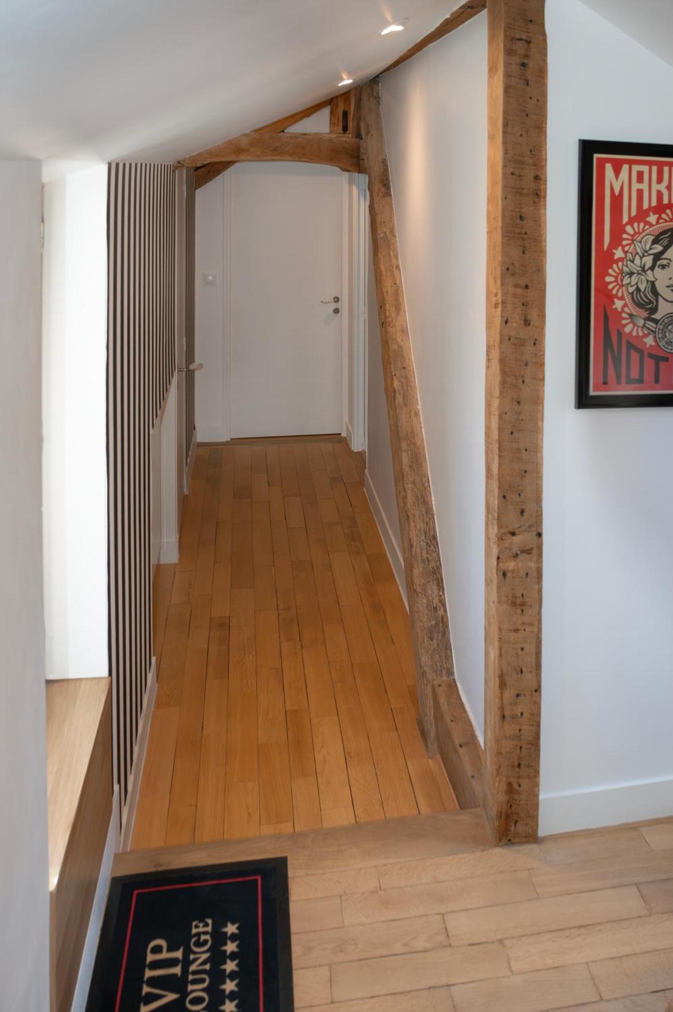 Loft Dans Le Clocher Face Au Chateau Bonnelles Bagian luar foto